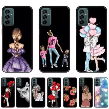 Чехол для Samsung Galaxy M23, черный роскошный мягкий чехол для GalaxyM23 6,6 дюйма SM-M236B, противоударный силиконовый чехол, полная защита белый