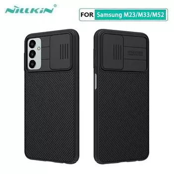 Чехол для Samsung Galaxy M23 M33 M52 M53 5G Nillkin CamShield, чехол для камеры, защитный чехол для камеры Samsung F23, чехол