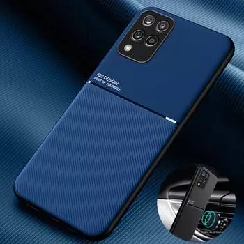 Чехол для Samsung Galaxy M33 5g, магнитный автомобильный держатель, тонкий кожаный чехол для телефона Galaxy M23 M33 M53 M 33 23 53 Ultra Cover Galaxy M53 5G красный
