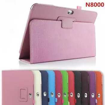 Чехол для Samsung Galaxy Note 10,1 N8000 N8010 N8020, складной флип-чехол с подставкой, чехол из искусственной кожи для Samsung Galaxy Tab 3 P5200 Note 10.1 N8000 красный