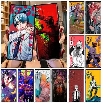 Чехол для Samsung Galaxy Note 20 Ultra 10 Plus Lite 9 8 A50 A70 A30 A20e A20 A40 A10 A10e A60, чехол для телефона Manga Chainsaw Man Capa Samsung Note 8