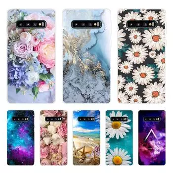 Чехол для Samsung Galaxy S10 Plus, чехол для Samsung S10 S10e S 10 Plus, мягкие силиконовые чехлы для телефонов Samsung S10Plus S10 10e, задняя крышка S10 Plus