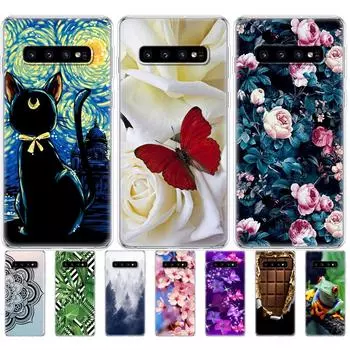 Чехол для Samsung Galaxy S10 S10Plus, силиконовый чехол из ТПУ для телефона S10 E, чехол для Samsung S10 Plus G975F S 10 SM-G973F, прозрачный Samsung S10(4G)