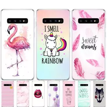 Чехол для Samsung Galaxy S10 S10Plus, силиконовый чехол из ТПУ для телефона S10 E, чехол для Samsung S10 Plus G975F S 10 SM-G973F, чехол For Samsung S10 (4G)