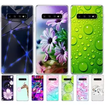 Чехол для Samsung Galaxy S10 S10Plus, силиконовый чехол из ТПУ для телефона S10 E, чехол для Samsung S10 Plus G975F S 10 SM-G973F, чехол Samsung S10(4G)