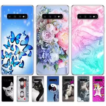 Чехол для Samsung Galaxy S10 S10Plus, силиконовый чехол из ТПУ для телефона S10 E, чехол для Samsung S10 Plus G975F S 10 SM-G973F, чехол For Samsung S10 (4G)