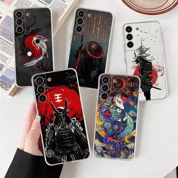Чехол для Samsung Galaxy S10e S20 FE S9 S21 Ultra 5G S10 Lite S22 Plus S21Fe S22Plus Coque Японский самурай силиконовые чехлы Чехол Samsung S20 5G