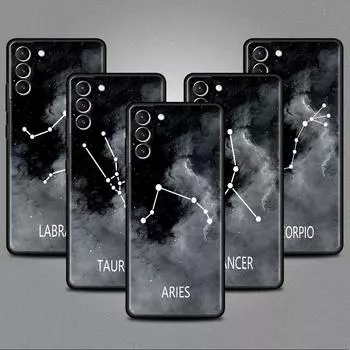 Чехол для Samsung Galaxy S20 S22 Ultra S21 FE S10 S9 Plus Note 20 10 Lite 9 мягкий чехол для телефона двенадцать созвездий Samsung S21 5G
