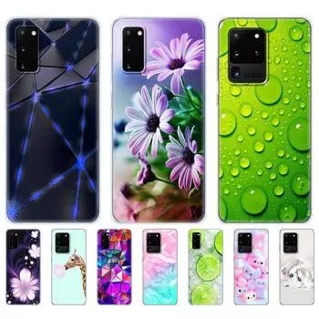 Чехол для Samsung Galaxy S20, силиконовый чехол из ТПУ для Samsung Galaxy S20 PLUS, чехол для телефона Samsung Galaxy S20 Ultra S 20 + чехол Samsung S20