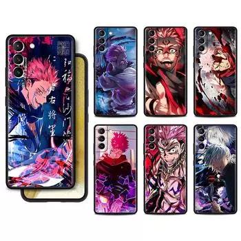 Чехол для Samsung Galaxy S22 S20 Ultra S21 FE S10 S9 Plus Note 20 10 Lite 9, мягкий чехол для телефона, милый чехол для дзюдзюцу кайсен Samsung S21 5G