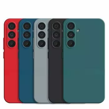 Чехол для Samsung Galaxy S24, чехол для Samsung Galaxy S24 Plus S24 Ultra 5G, роскошный противоударный чехол из ТПУ с жидким силиконом для телефона For Samsung S24 чёрный