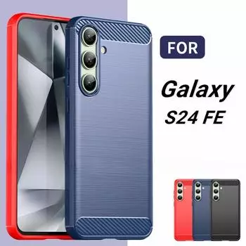 Чехол для Samsung Galaxy S24 FE Чехол для Samsung Galaxy S24 FE Противоударный силиконовый матовый чехол для телефона TPU для Samsung Galaxy S24 FE For Galaxy S24 FE чёрный