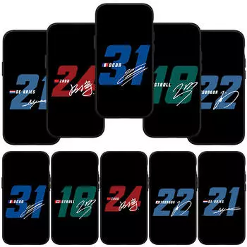 Чехол для Samsung Galaxy S24 S23 iPhone 16 15 14 Xiaomi Redmi Note 13 12 11 Plus 10 9 Pro Max X XR OPPO Huawei F1 Номер № 21 31 18 24 Супер автомобильный чехол for iPhone 15 олений