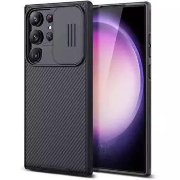 Чехол для Samsung Galaxy S24 S23 S22 S21 Ultra Plus FE A54 A14 Slide Pro Camera, тонкий прочный чехол для телефона, тонкий противоударный чехол Samsung A13 4G