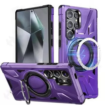 Чехол для Samsung Galaxy S24 S23 S22 Ultra Plus FE A54 A14, защитный чехол с встроенной подставкой для телефона, чехол военного класса, проверенный на падение Samsung S23 Plus