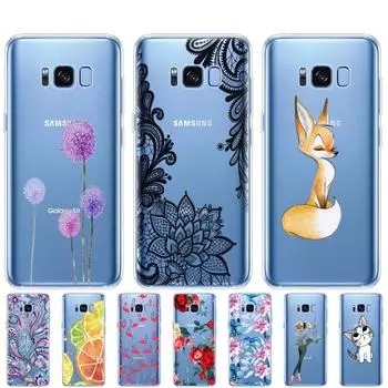 Чехол для Samsung Galaxy S8 PLUS Мягкий силиконовый чехол TPU Чехол для Samsung S8 Plus Чехол Полная защитная задняя крышка на 360 градусов For Samsung S8