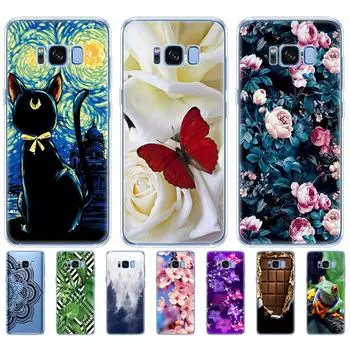 Чехол для Samsung Galaxy S8/S8 PLUS, чехол для Samsung S8/S8 plus, прозрачный защитный чехол для телефона Samsung S8