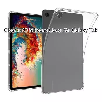 Чехол для Samsung Galaxy Tab A9 Plus 10,5 2023 X210 X216, прозрачный силиконовый чехол из ТПУ для планшета Galaxy Tab A9 8,7 X110 X115 Funda Tab A9 8.7 2023 прозрачный