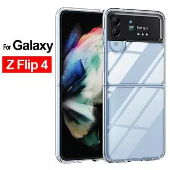 Чехол для Samsung Galaxy Z Flip 4 5g, прозрачный складной противоударный чехол для Galaxy Z Flip3 Flip4, чехол For Galaxy Z Flip