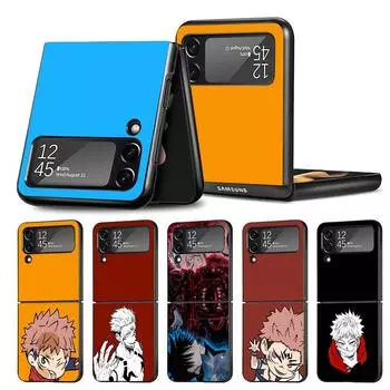 Чехол для Samsung Galaxy Zflip3 Z Flip 4 Zflip Z Flip 3 5g Zflip4 Flip3 Flip4 Jujutsu Kaisen, жесткий чехол из ПК Samsung Z Flip 5G