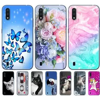 Чехол для Samsung M01, 5,7 дюйма, мягкий силиконовый чехол из ТПУ для Samsung Galaxy M01 M 01 SM-M015FZBDSER m015, задний чехол для телефона, бампер, чехол For Samsung M01