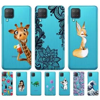 Чехол для Samsung M12, задняя крышка для телефона Samsung Galaxy M12 GalaxyM12 M 12 m127, мягкий чехол из ТПУ, силиконовый бампер, 6,5 дюйма For Samsung M12