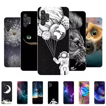 Чехол для Samsung M32 5G, чехол для Galaxy M32, чехол с астронавтом, мягкая силиконовая задняя крышка для Samsung Galaxy M32 5G M 32, чехол for Samsung M32 5G