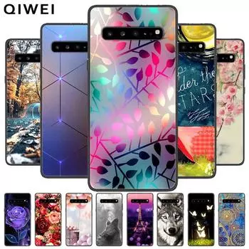 Чехол для Samsung S10 Plus, черный бампер, мягкий силиконовый чехол из ТПУ для Samsung Galaxy S10 S10E S 10 s10plus, чехлы для телефонов, задняя крышка Samsung S10