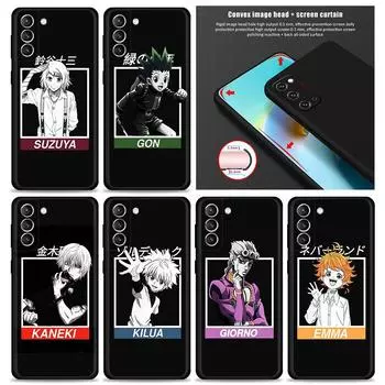 Чехол для Samsung s20 fe Galaxy s21 ultra s22 s10 s20 s8 s9 plus s22ultra Note 20ultra 10plus Funda Anime Boy Giorno Kilua Capa Samsung S22 5G