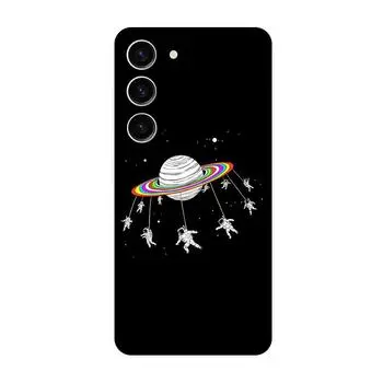 Чехол для Samsung S23, чехол S23 Plus, мягкий силиконовый милый чехол на заднюю панель, чехлы для Samsung Galaxy S23 Ultra 5G, чехол для телефона S 23 Funda S23