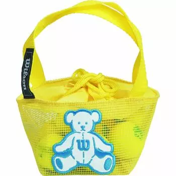 Чехол для сетки Wilson BEAR4 на 8 частей, желтый