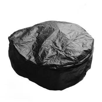Чехол для шин Универсальные водонепроницаемые многофункциональные сумки для хранения шин для автодомов, лодочных прицепов чёрный