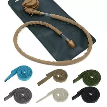 Чехол для шланга, чехол для трубки с водой, термоизоляция, чехол для трубки с мочевым пузырем, бег, велоспорт коричневый