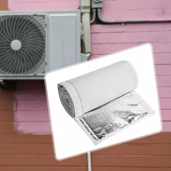 Чехол для шланга кондиционера для трубки воздуховыпускного отверстия, изоляционная гильза 3,15 дюйма светло-серый