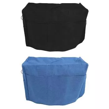 Чехол для швейной машины Многоцелевой 600D ткань Оксфорд Защитный чехол от пыли для швейной машины с хранилищем Black