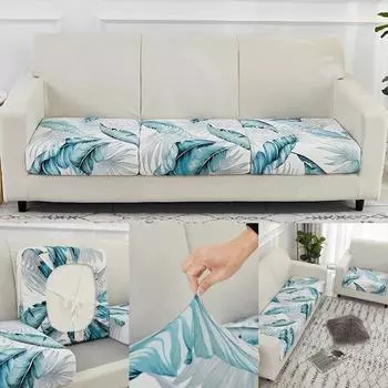 Чехол для сиденья дивана с принтом, чехлы для дивана, мягкая эластичная эластичная защита для мебели для домашних животных 1pc normal size-1