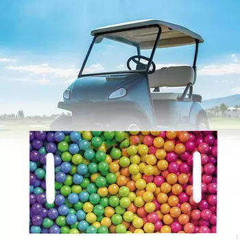 Чехол для сиденья Golf, легко устанавливается, полотенце для сиденья Sport Colorful Balls