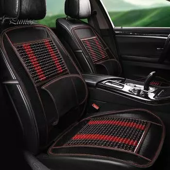 Чехол для сиденья Puntos car Universal Massage Wood Beads Summer Cooling Mesh Mat A