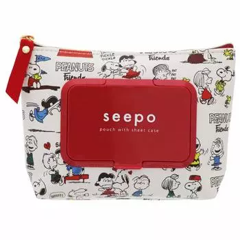 Чехол для сиденья Sunstar Stationery Snoopy Pouch Seapop Plus Ivory S2289520