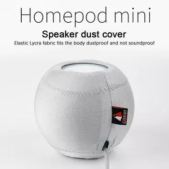 Чехол для смарт-динамика, устойчивый к царапинам и падениям, защитный чехол для хранения аудиоустройств чёрный