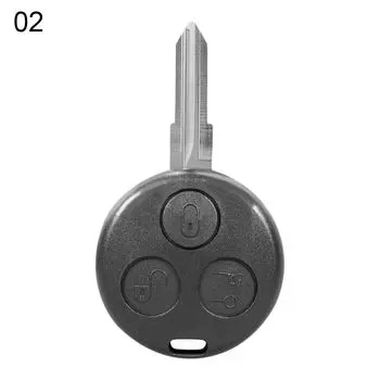 Чехол для смарт-ключа, чехол для дистанционного ключа, чехол для дистанционного брелока для Mercedes-Benz Smart/Fortwo 450 451 2007-2013 02