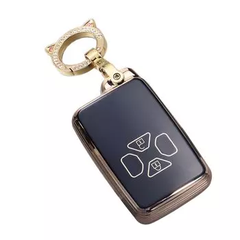 Чехол для смарт-ключа для Toyota Key Holder, чехол для ключа, защита ключа, подходит для TOYOTA Estima Noah Voxy Series Vellfire Key Key Chain 1 шт., силиконовый, осенний