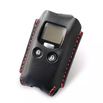 Чехол для смарт-ключа Honda Engine Starter с эксклюзивным ключом Honda, оригинальный, сделанный в [Kakuchaya] RS-06JC, с окном, кожаный, Япония, мужской, стильный, чёрный