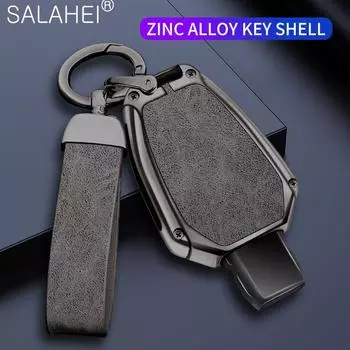 Чехол для смарт-ключа из цинкового сплава для Mercedes Benz ABCER Class GLS GLA GLK GLC CLS CLA AMG W204 W205 W212 W463 W176