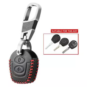 Чехол для смарт-ключа из натуральной кожи для VW Polo Golf Passat Bora Sharan Skoda Octavia Fabia Seat Corboda Leon Ibiza Holder