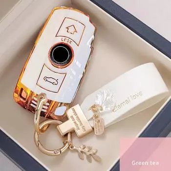 Чехол для смарт-ключа из ТПУ для BMW E60 E61 E70 E81 E87 E90 E91 E92 X1 X5 X3 1 3 5 6 Series Z4, защитная оболочка, аксессуары чёрный