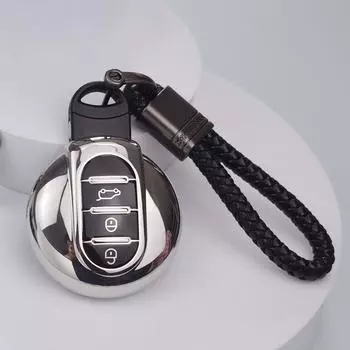 Чехол для смарт-ключа из ТПУ, сумка-держатель для BMW Mini Cooper Clubman Countryman R55 R56 R57 R58 R59 R60 S Roadster