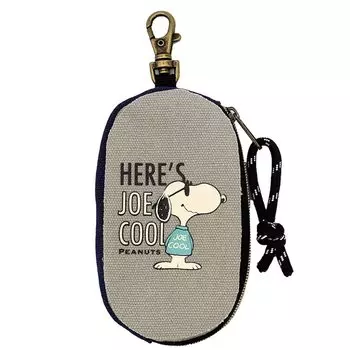 Чехол для смарт-ключа Nakajima Corporation Peanuts Snoopy Retro Joe Cool, серый 183866-23