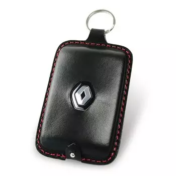 Чехол для смарт-ключа Renault New Kangoo Megane Clio Lutecia Arcana Capture Key Case Key Cover Leather Made in Japan [Kakuchaya] renault-b (черный) чёрный