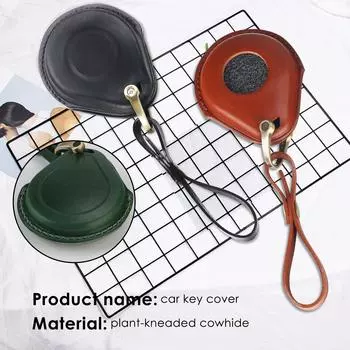 Чехол для смарт-ключа ручной работы из натуральной кожи для брелоков Harley Davidson X48 1200 Street Glide чёрный